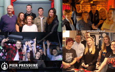 Pier Pressure Escape Rooms- Could we escape!?