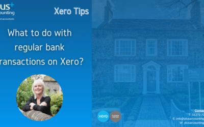 What to do with regular bank transactions on Xero?