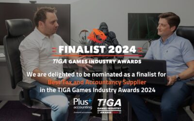 We’re Finalists for Best Tax and Accountancy Supplier at the 2024 TIGA Games Industry Awards!